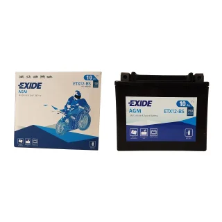 Akumulator EXIDE ETX12-BS/YTX12-BS 12V 10Ah 150A