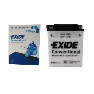 Akumulator EXIDE EB12A-A/YB12A-A 12V 12Ah 165A