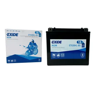 Akumulator EXIDE ETX20HL-BS/YTX20HL-BS 12V 18Ah 270A
