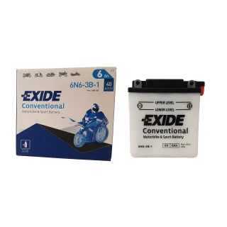 Akumulator EXIDE 6N6-3B-1 6V 6Ah 40A