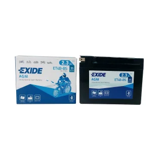 Akumulator EXIDE ET4B-BS/YT4B-BS 12V 2.3Ah