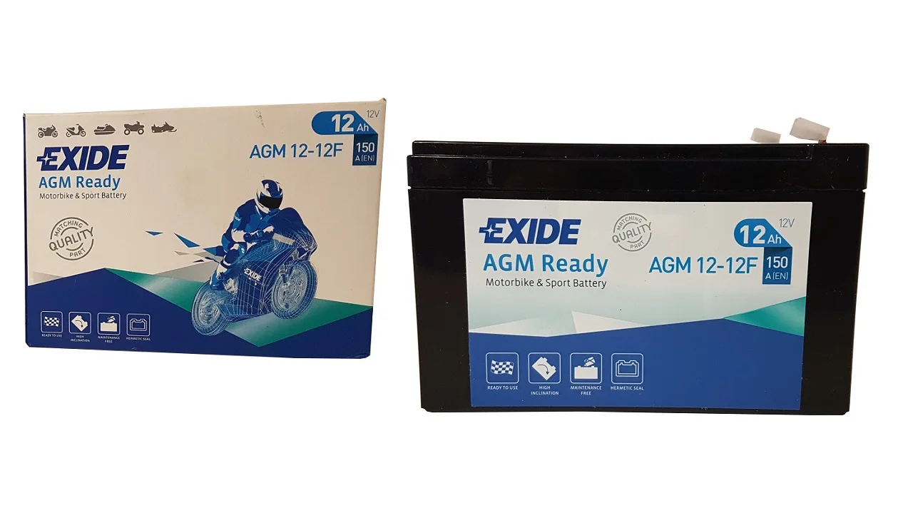 Akumulator EXIDE AGM 12-12F