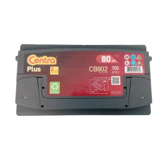 Akumulator samochodowy CENTRA PLUS 80Ah 700A