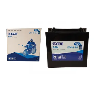 Akumulator EXIDE ETX14L-BS/YTX14L-BS 12V 12Ah 200A