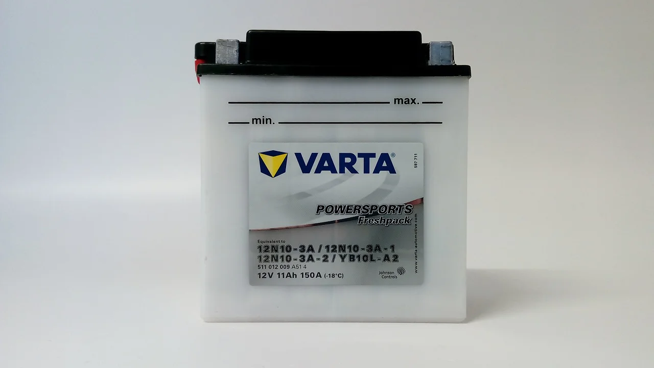 Akumulator VARTA Motocyklowy YB10L-A2 12V 11Ah 150A