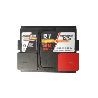 Akumulator samochodowy PREMIUM BLACK 12V  50Ah 480A