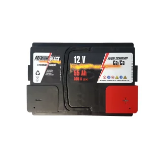 Akumulator samochodowy PREMIUM BLACK 12V  55Ah 500A