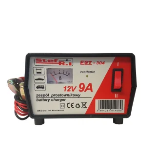Prostownik STEF-POL EST-304 12V 9A
