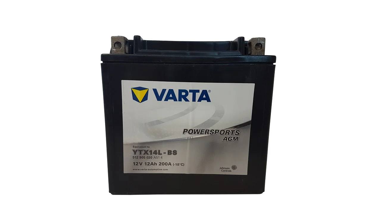 Akumulator VARTA Motocyklowy YTX14L-BS 12V 12Ah 200A