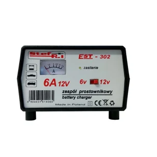 Prostownik STEF-POL EST-302 6/12V 6A