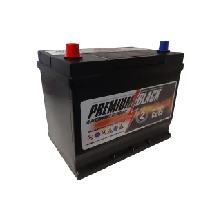 Akumulator samochodowy PREMIUM BLACK 12V 70Ah 600A LEWY+ (JAP)