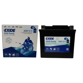 Akumulator EXIDE AGM 12-5 12V 4Ah 70A