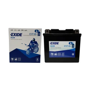 Akumulator EXIDE YTZ7-BS/ETZ7-BS 12V 6Ah 100A