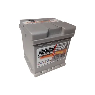 AKUMULATOR PREMIUM SILVER 12V 44Ah 400A KOSTKA