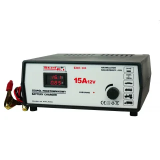 Prostownik STEF-POL EST-305 12V 15A