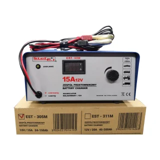 PROSTOWNIK STEF-POL EST-305M 12V 15A