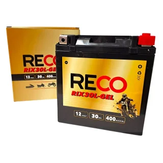 AKUMULATOR RECO RIX30L-GEL 12V 30Ah 400A