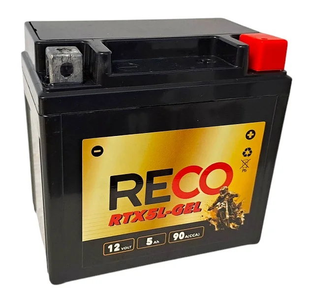 AKUMULATOR RECO RTX5L-GEL 12V 5Ah 90A