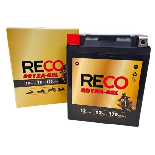 AKUMULATOR RECO RB12A-GEL 12V 12Ah 170A