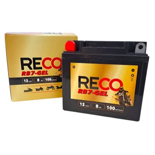 AKUMULATOR RECO RB7-GEL 12V 8Ah 100A