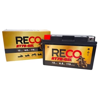 AKUMULATOR RECO RT7B-GEL 12V 6,5Ah 110A