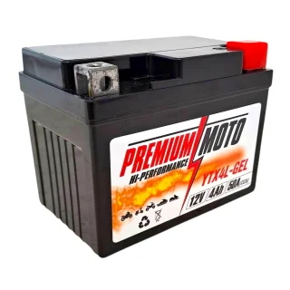 PREMIUM MOTO YTX4L-GEL 12V 4Ah 50A