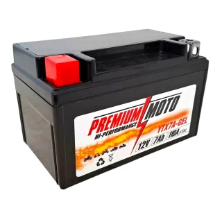 PREMIUM MOTO YTX7A-GEL 12V 7Ah 110A