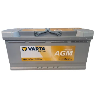 Akumulator VARTA SILVER AGM START STOP 105Ah 950A