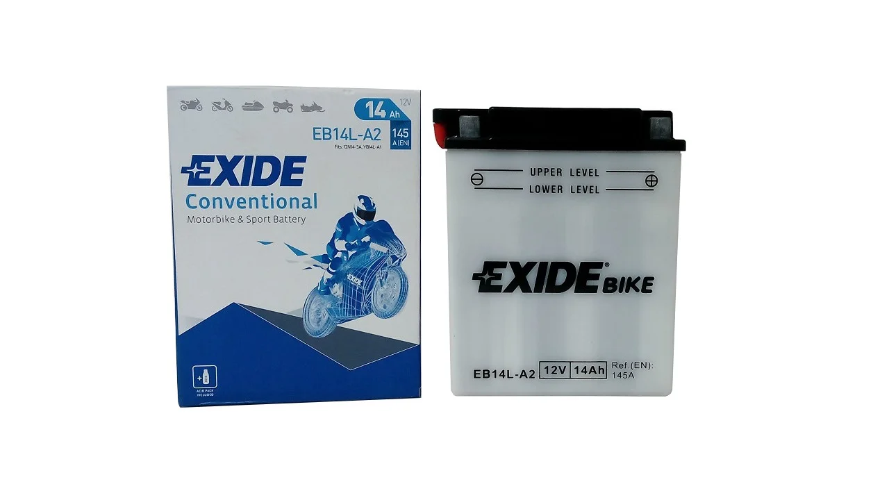 Akumulator EXIDE EB14L-A2/YB14L-A2 12V 14Ah 145A
