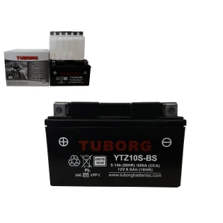 Akumulator Motocyklowy TUBORG AGM YTZ10S-BS 12V 8.6AH 200A