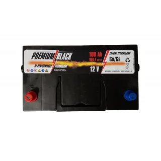 Akumulator samochodowy PREMIUM BLACK 12V 100Ah 850A LEWY+ (JAP)
