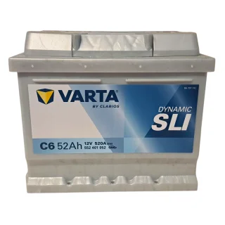 Akumulator samochodowy VARTA SILVER 52Ah 520A
