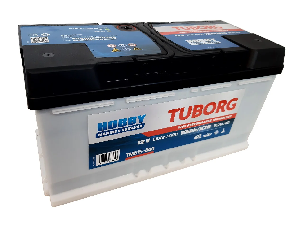 Akumulator Tuborg Hobby 115Ah TM615-000