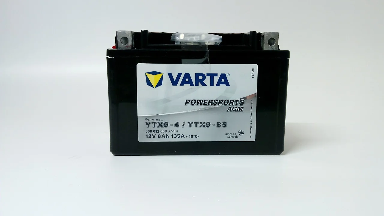 Akumulator VARTA Motocyklowy YTX9-BS/TX9-BS 12V 8Ah 135A