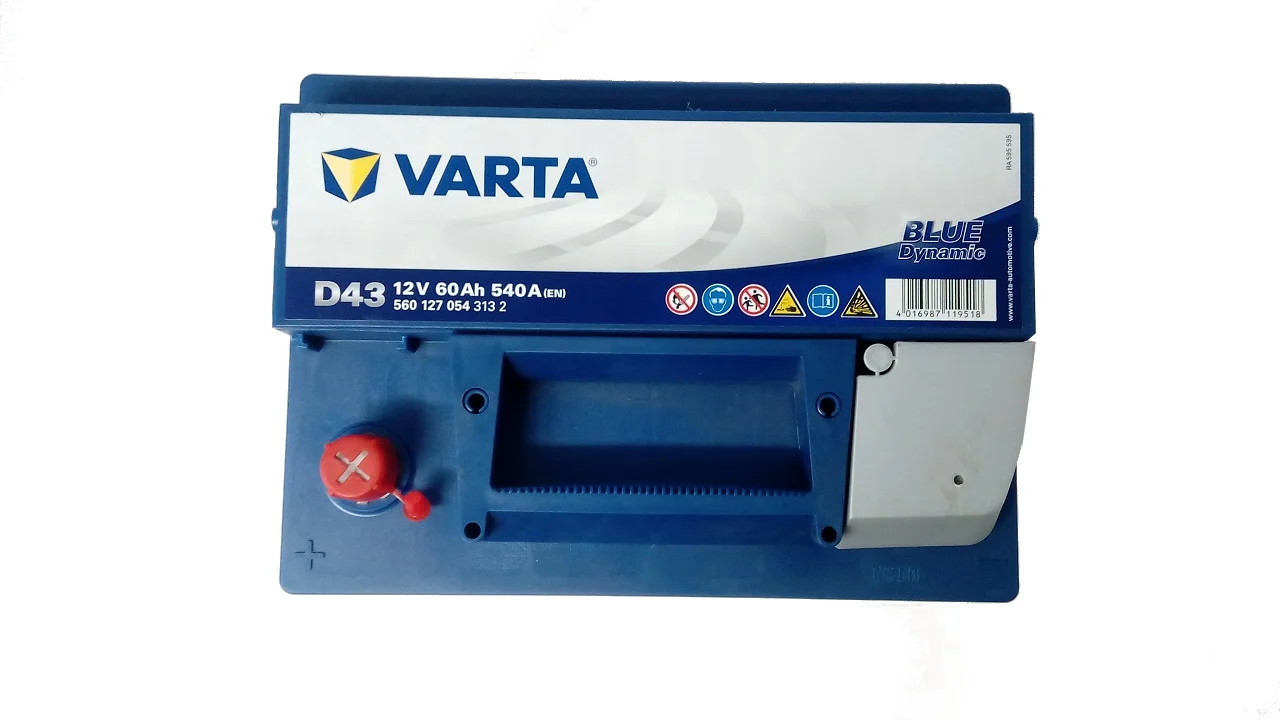 Akumulator samochodowy VARTA BLUE 60Ah 540A L+
