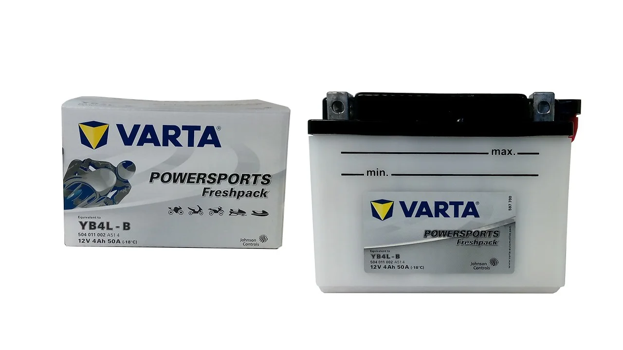 Akumulator VARTA Motocyklowy YB4L-B/B4L-B 12V 4Ah 50A