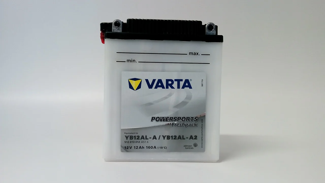 Akumulator VARTA Motocyklowy YB12AL-A2 12V 12Ah 160A