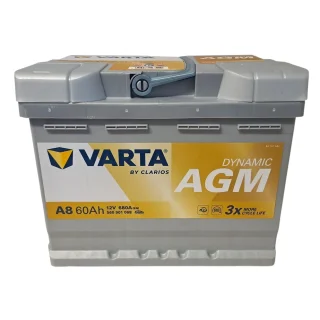 Akumulator VARTA SILVER AGM START STOP 60Ah 680A