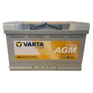 Akumulator VARTA SILVER AGM START STOP 80Ah 800A