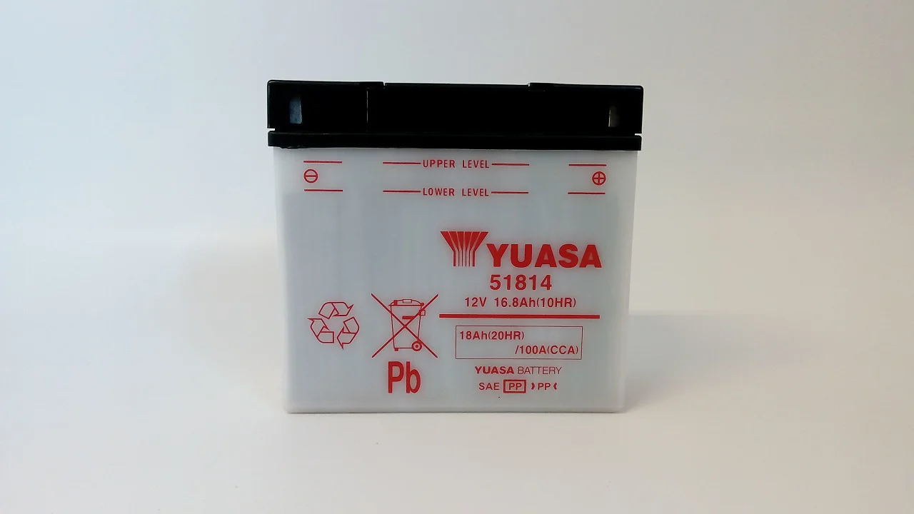 Akumulator YUASA Motocyklowy 51814 12V 18Ah 100A
