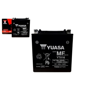 Akumulator YUASA Motocyklowy YTX16 12V 14Ah 230A