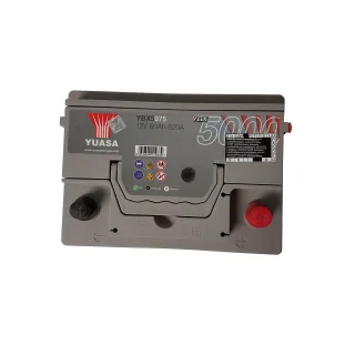 Akumulator samochodowy YUASA YBX 5075 60Ah 620A