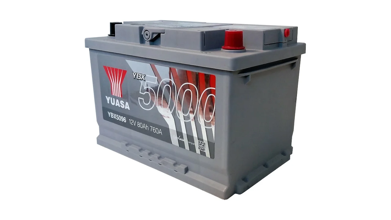 Akumulator samochodowy YUASA YBX 5096 80Ah 760A