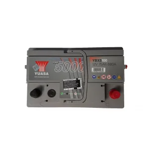 Akumulator samochodowy YUASA YBX 5100 75Ah 680A